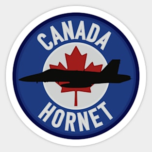 Canada F/A-18 Hornet (Small logo) Sticker